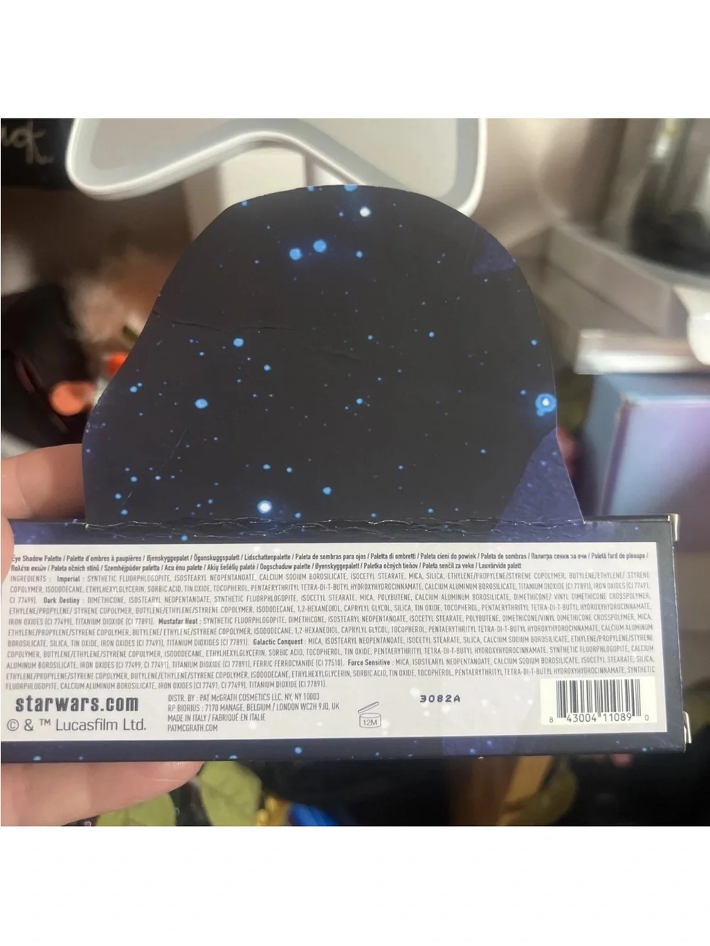 Pat McGrath Star Wars Sith Seduction Eyeshadow palette, Limited Edition